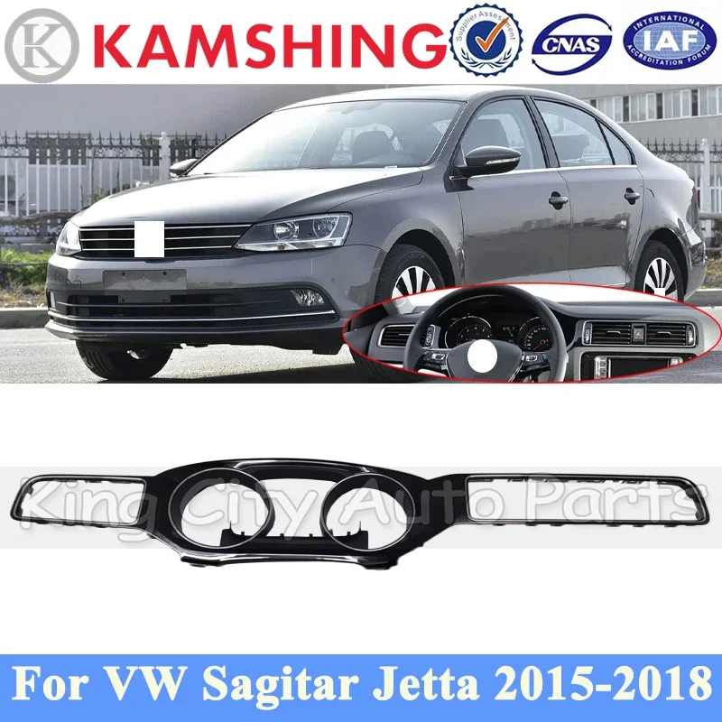 CAPQX Air Condition Vent Outlet Trim Panel For VW Sagitar jetta 6 2015-2018 Air Outlet Vent Grille Frame Cover