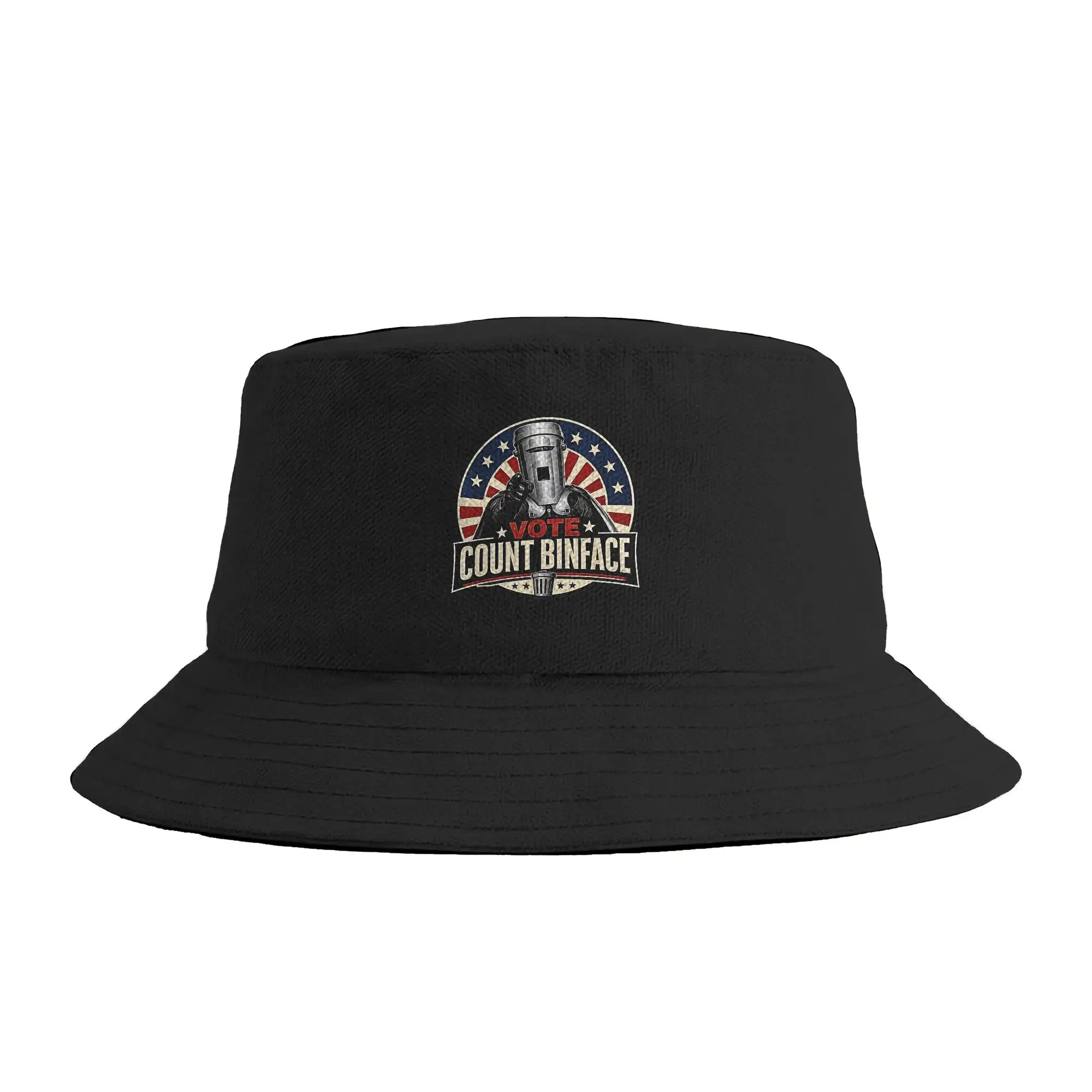 Vote Count Binface Bucket Hat  Hawaii Fisherman Caps For Couple Classic Hunting Sun Hats Foldable Custom DIY Cap