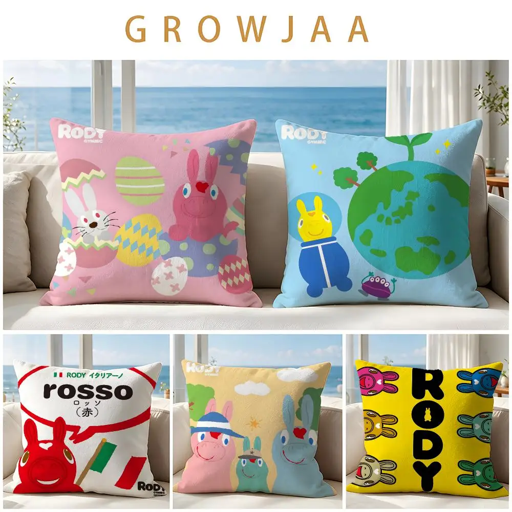 Toy Rody Cushion Cover Throw Pillow Short Plush Fresh Natural Cushion for Living Room Sofa Ornament Present Gift