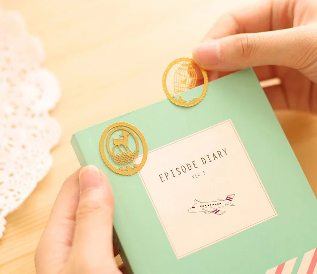 ที่คั่นหนังสือโลหะวินเทจ 1 ชิ้น รูปหัวใจ กุญแจ แมว กวาง คลิปหนีบกระดาษ ดีไซน์สวยงาม ที่หนีบหน้ากระดาษสำหรับสมุดบันทึกและหนังสือ