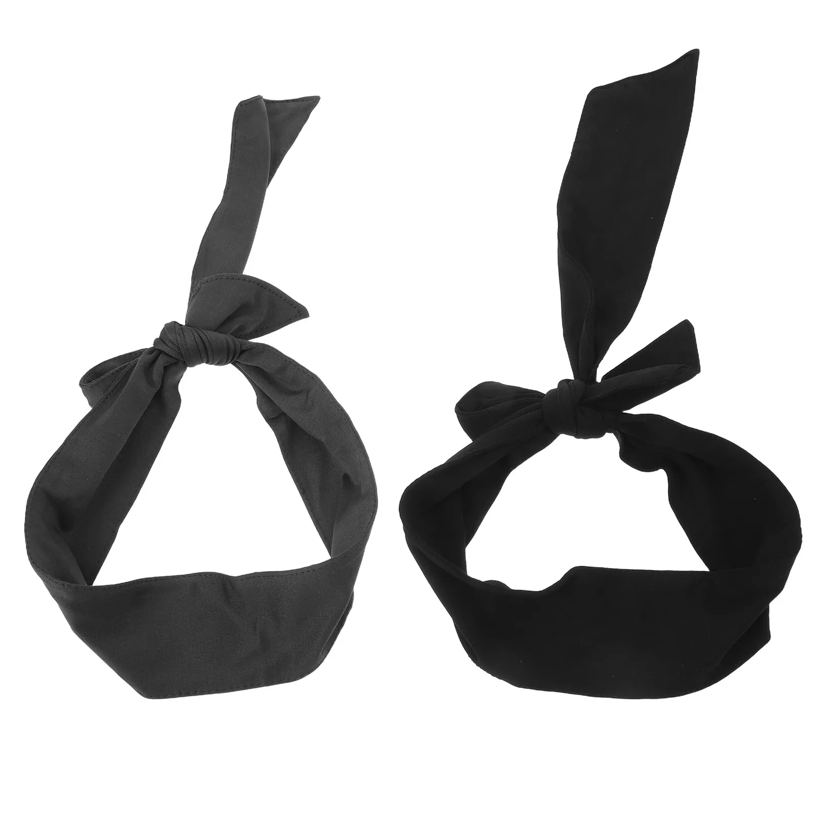 4Pcs Athletic Headbands Moisture Wicking Non Slip Sweat Absorbing Workout Headband Tie Running Gym Yoga Sports Hair Bands