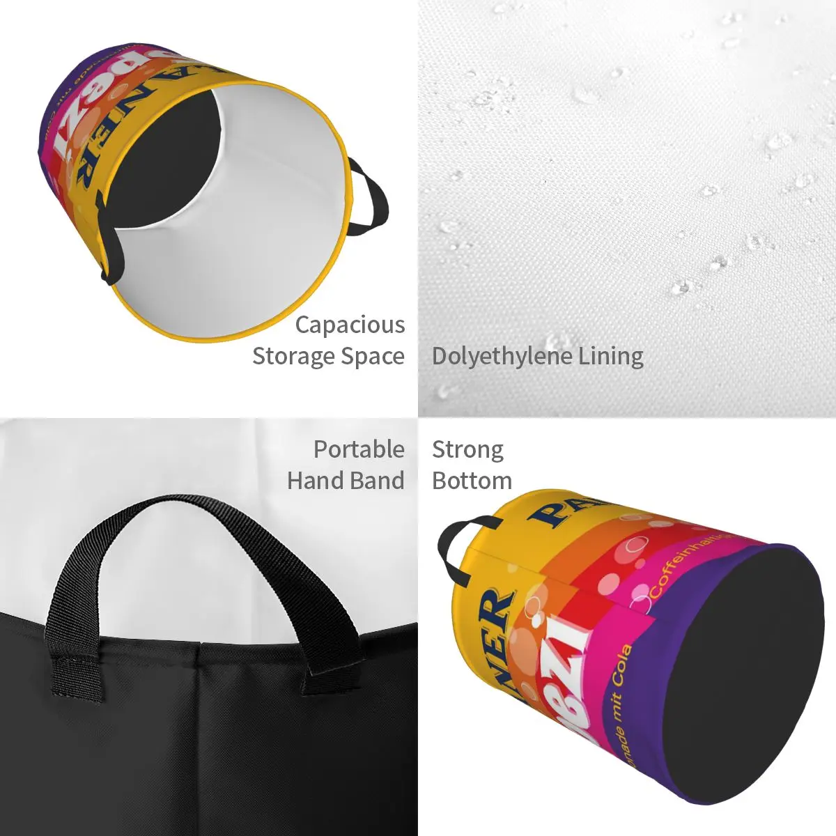 Laundry Collector Paulaner Spezi Munich Foldable Laundry Basket Home Organizer Baby Washing Basket Home Organizer