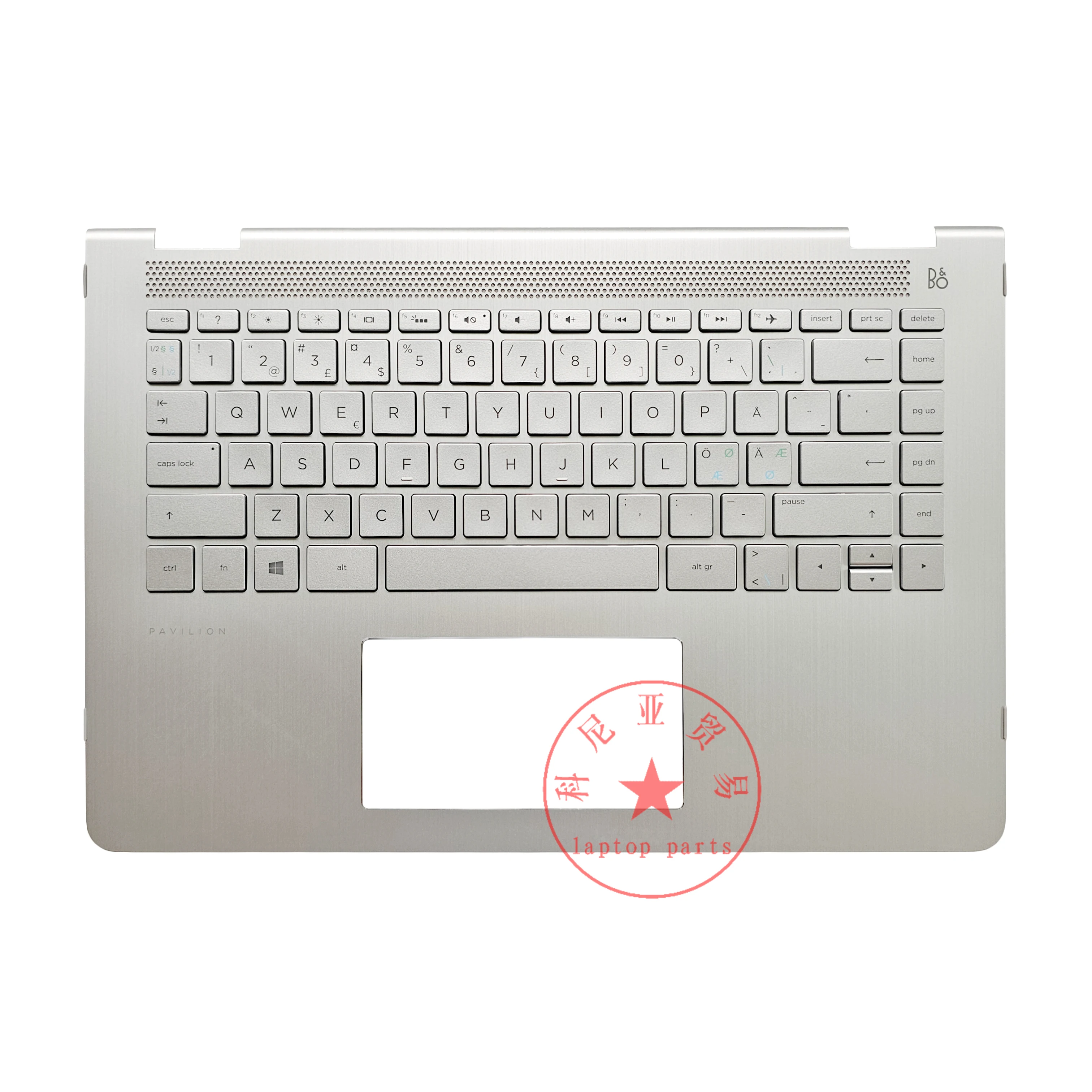 Imagem -05 - Laptop Palmrest Tampa da Caixa Superior com Teclado hp Pavilion X360 14-ba Tpn-w125 Série 918693001 924115-dh1 Original Novo