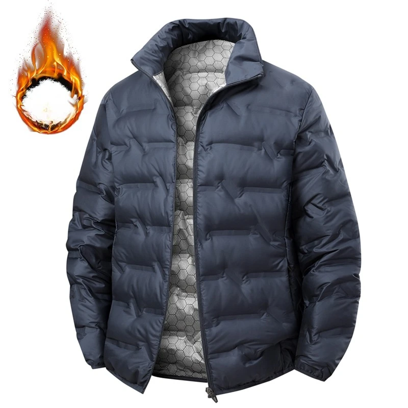 8XL أسفل معاطف الرجال الشتاء الأبيض بطة أسفل سترة سميكة الوقوف طوق يندبروف سترة منفوخة عالية الجودة سترة مضادة للماء الذكور #1