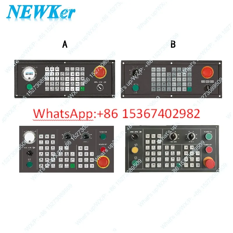PLC computer-controlled 4-axis cnc controller okuma NEWKer CNC milling control system for PLC + ATC milling machines