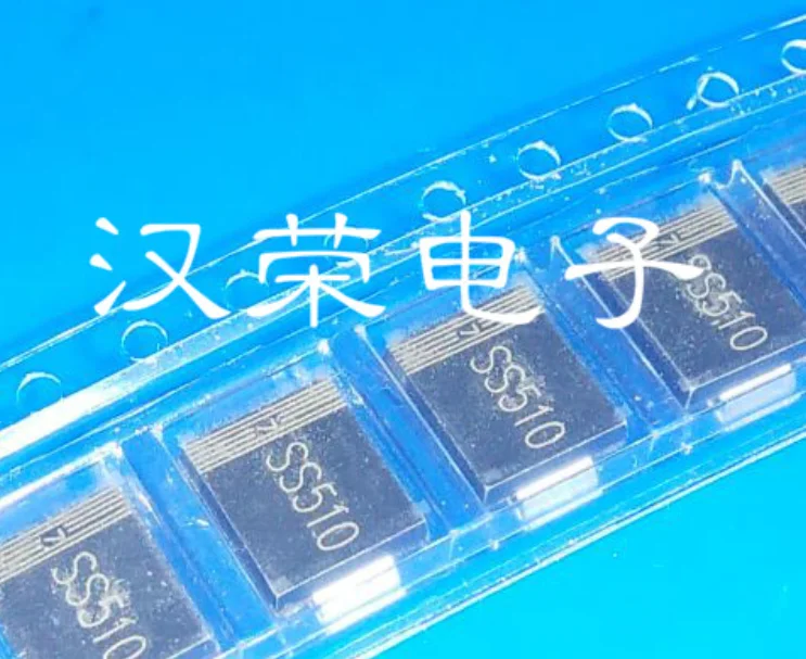 10pcs/lot SK510C SK510 SS510C SS510  SMC DO-214AB IC chip New original In stock