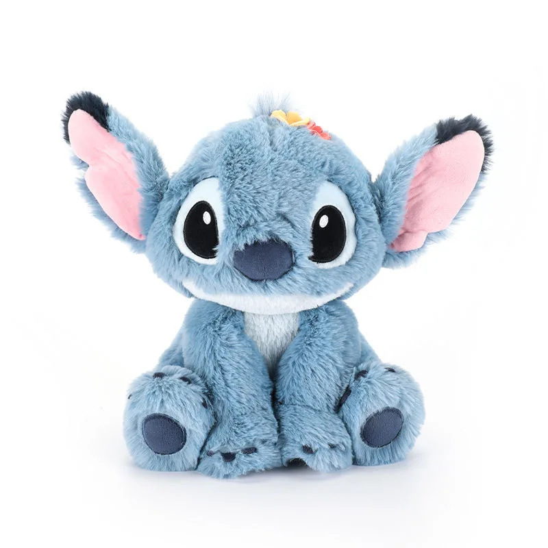 Disney Lilo & Stitch Stitch Plush Toy Cute Soft Stuffed Animal Anime Cartoon Doll Cuddly Plushie Gift for Kids Girls Home Decor