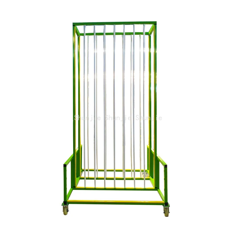 Factory Price 3m High Finished Door Leaf Storage Rack Sheet Metal Rack Movable Storage Rack