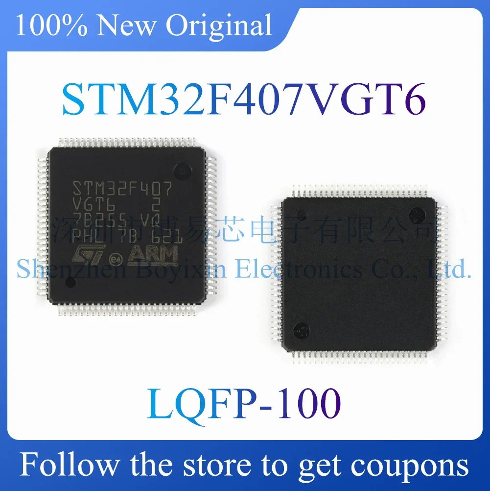 

NEW STM32F407VGT6 Original Product LQFP-100