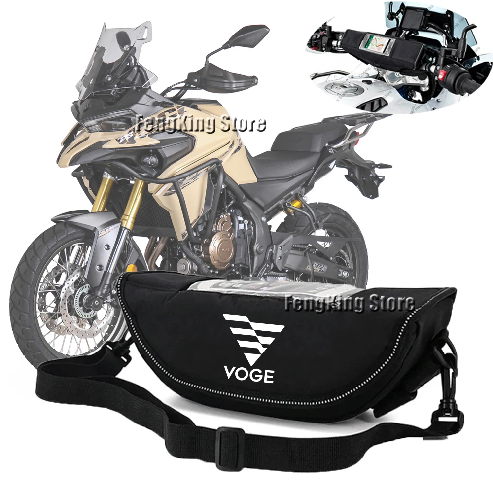 For  Voge voge 525dsx ds900x 625dsx Motorcycle accessories tools bag Waterproof And Dustproof Convenient travel handlebar bag