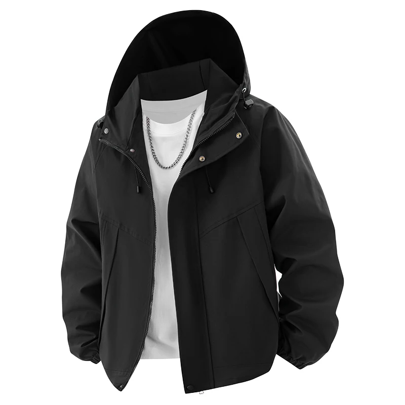 

Trendy Casaul Jacket Men's Baseball Collar Streetwear Coats Hoodies