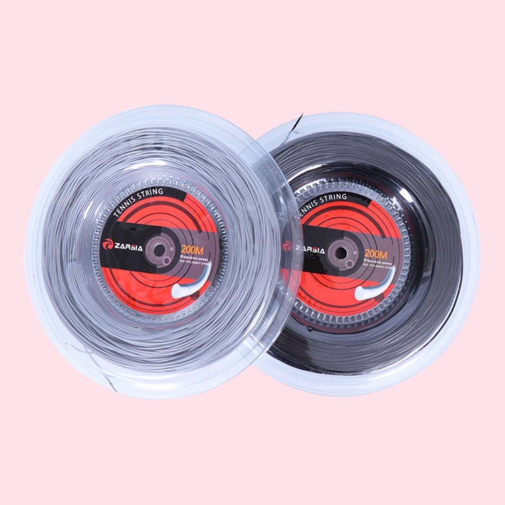 

1 теннисные струны с контролем катушки, полиэстер, 6-угольные твердые струны, струна для теннисной ракетки 1,20 мм, большой banger 200 м