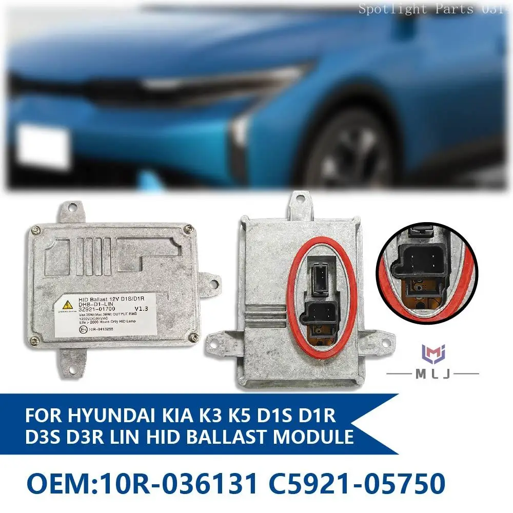 For Hyundai Kia K3 K5 3T921‑01B80 3Z921‑01700 HID Ballast D1S D1R D3S D3R 12V 35W LIN Control Xenon Headlight Control Module