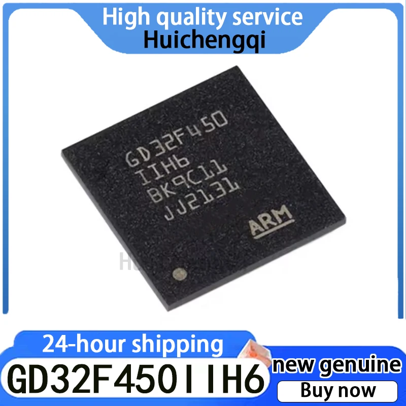 1PCS Original Genuine GD32F450IIH6 Package BGA-176 32-bit Microcontroller MCU