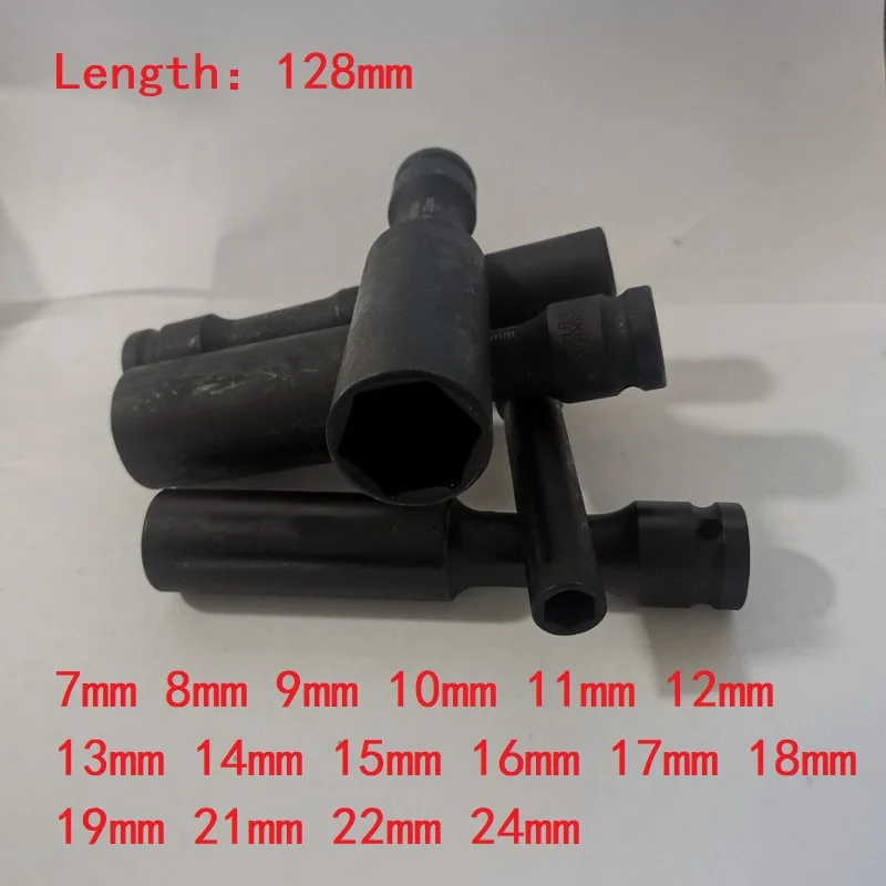 

7mm 8mm 9mm 10mm 11mm 12mm 13mm 14mm 15mm 16mm 17mm 18mm 19mm 21mm 22mm 24mm 1/2 Drive Impact Deep Shallow Socket Long