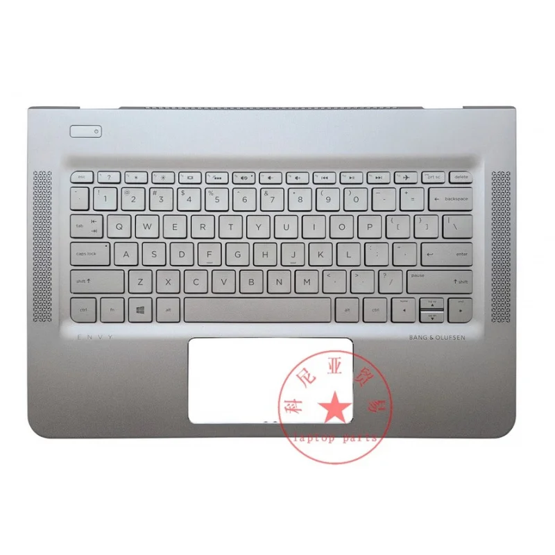 A+ For HP ENVY 13-AB TPN-I127 Upper Palmrest Cover Keyboard Backlit 909620-001