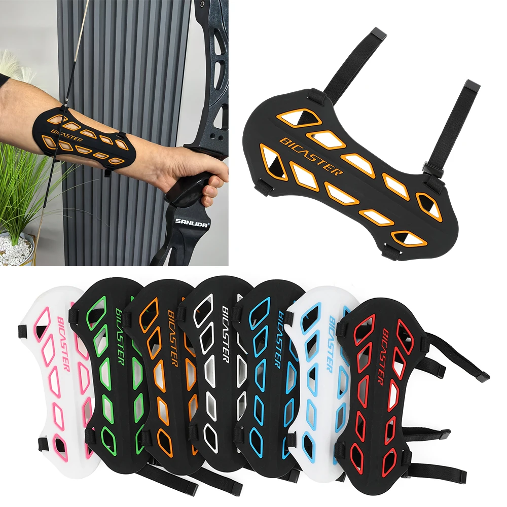 

Нарукавник для стрельбы из лука, усовершенствованная силиконовая защита для предплечья, ограничивает тетива, снаряжение для рук, изогнутый лук, блочные луки, охотничья стрельба