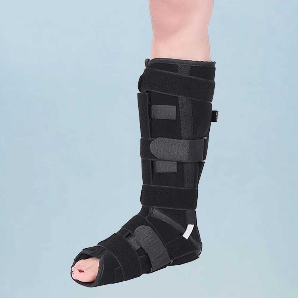 

1pcs Steel Plate Ankle Brace Adjustable Support Wrap For Sprain Injury Recovery Sports Protection Fixed Stabilizer Ankle Brace