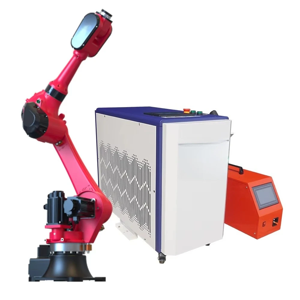 New Model Industrial 6-Axis Welding Robot with Gearbox for Stainless Steel and Carbon Steel Welding 3 kW Power 220V/380V
