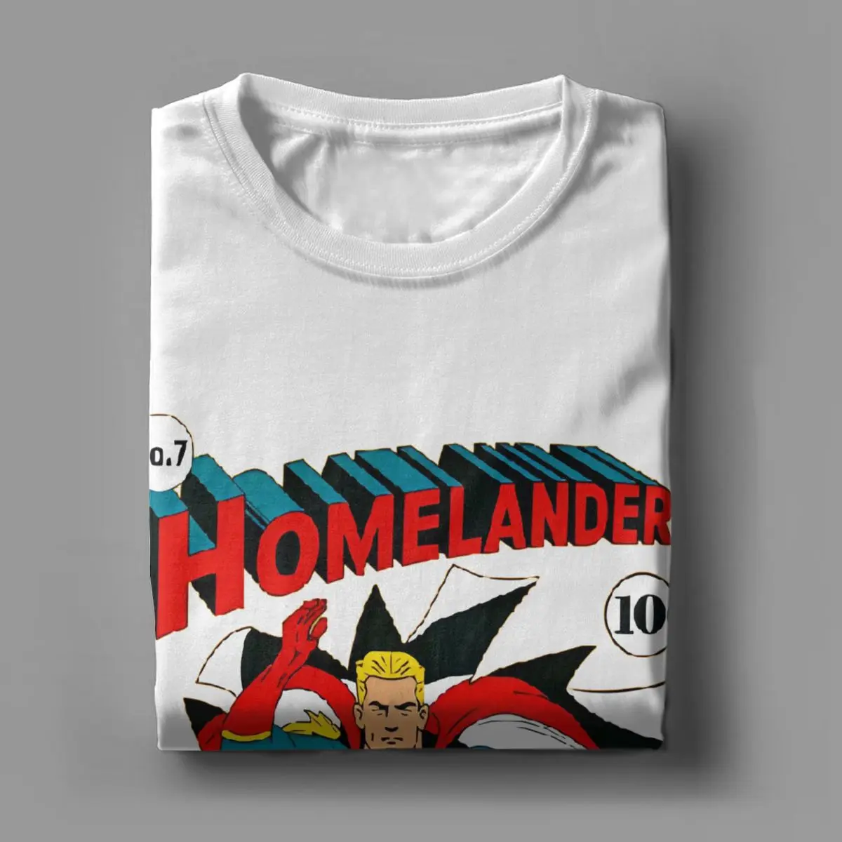 The Boys Homelander Hero Apparel T-Shirts for Men Women Vintage Cotton Printed Cloth