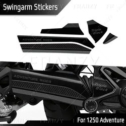For R1250GS/Adventure 2019-2026 R1200GS/Adv 2013-2018 3M Motorcycle Swingarm Sticker Triple Black Swing arm Decal Accessories