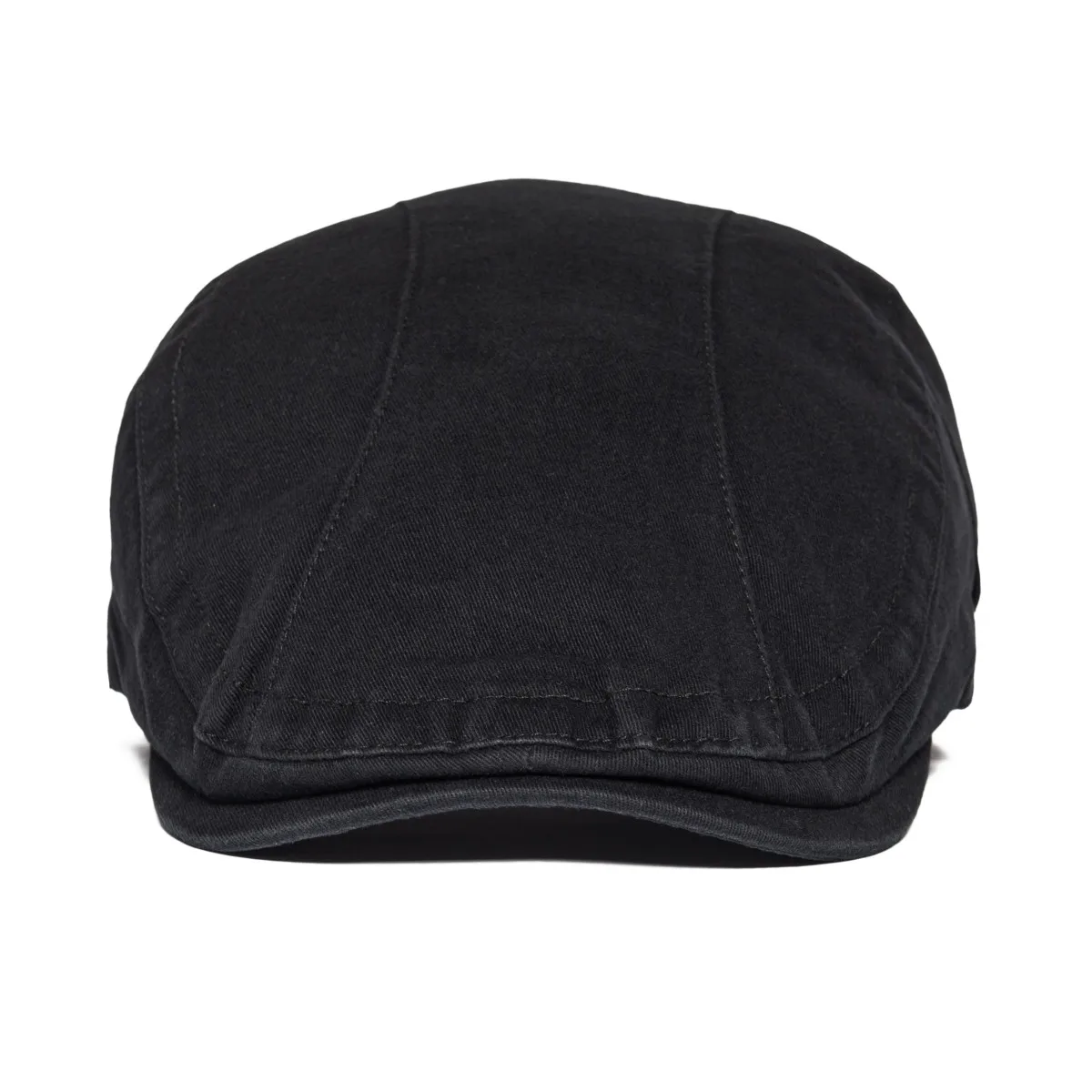 VOBOOM 100% Cotton Adjustable Men Newsboy Caps Black Ivy Cap Peaky Blinders Hat Soft Gatsby Cabbie Casual Hat Driving Flat Hat - view 3