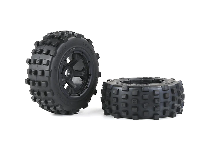 1/5 Scale Truck Dirt Knobby Tires Wheels for ROVAV HPI Baja 5T 5SC Traxxas X-maxx LOSI 5IVE-T DBXL 195*80mm