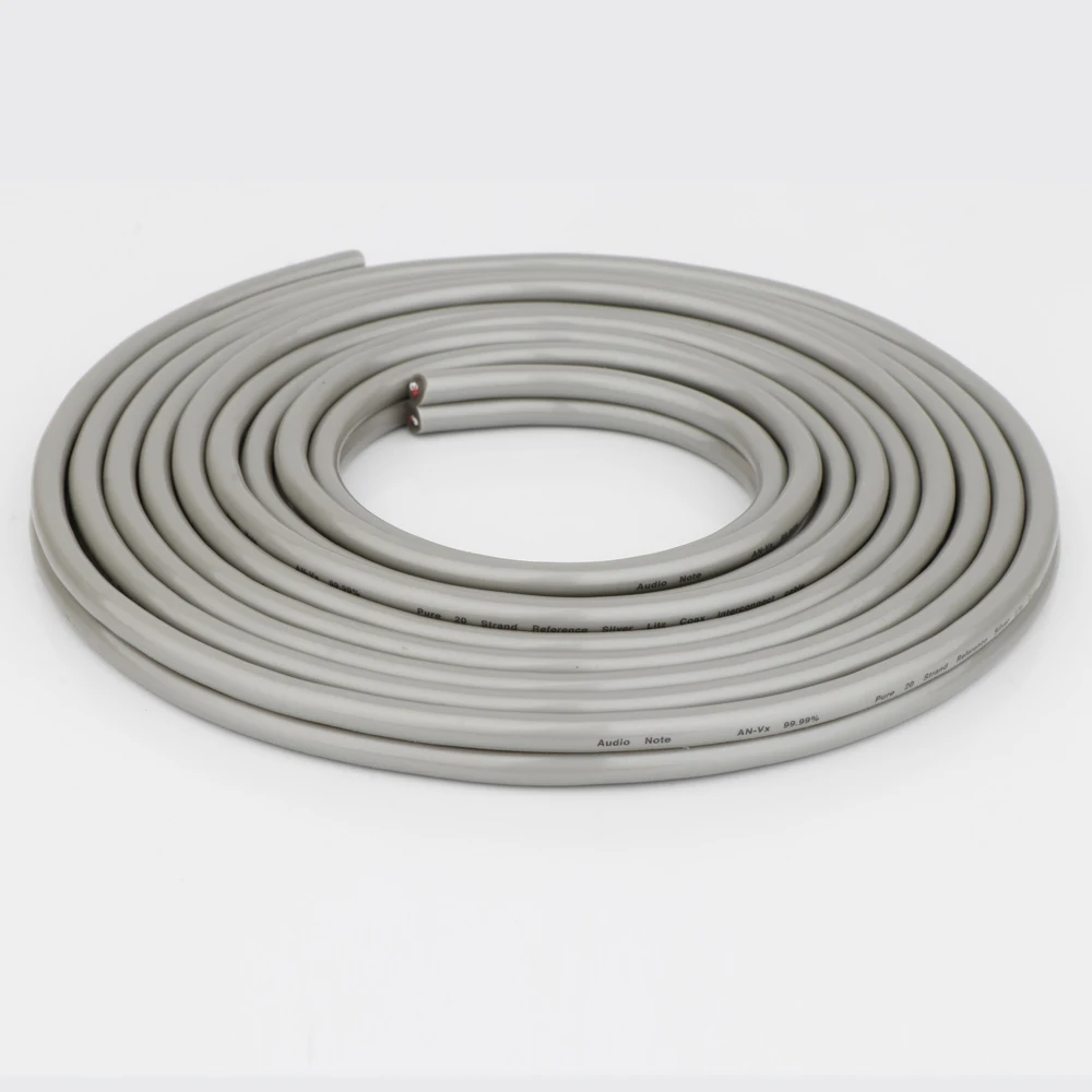 

1 шт. аудионота AN-Vx посеребренный коаксиальный соединительный кабель объемные провода без разъемов