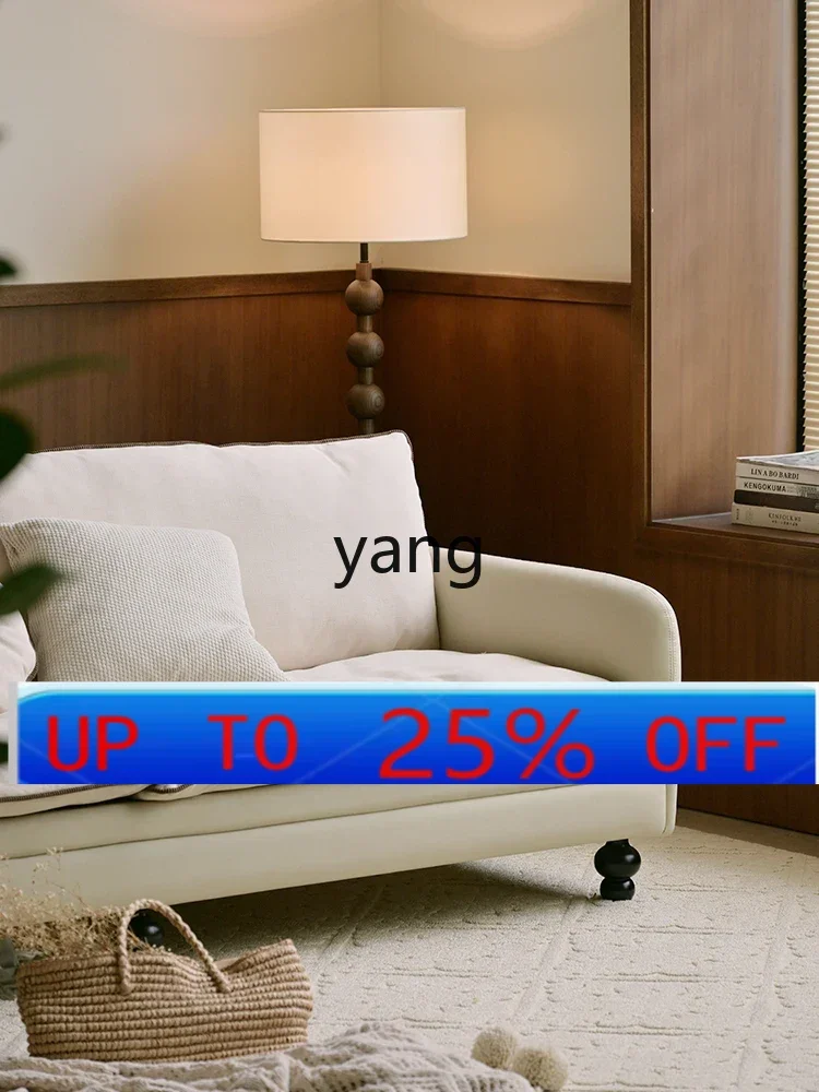 

LMM Minimalist down Sofa Color Matching Living Room Light Retro Straight Row Fabric Sofa