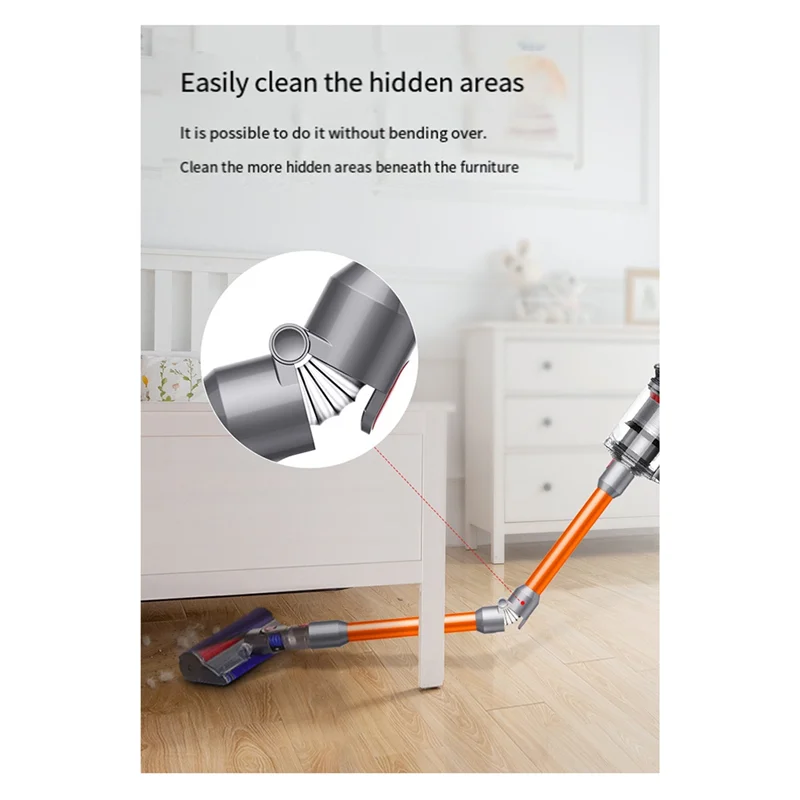 A83G-For دايسون V6V7V8V10V11V15 استبدال تمديد قضيب معدني أنبوب قابل للطي مستقيم الأنابيب بار يده عصا أنبوب مكنسة كهربائية