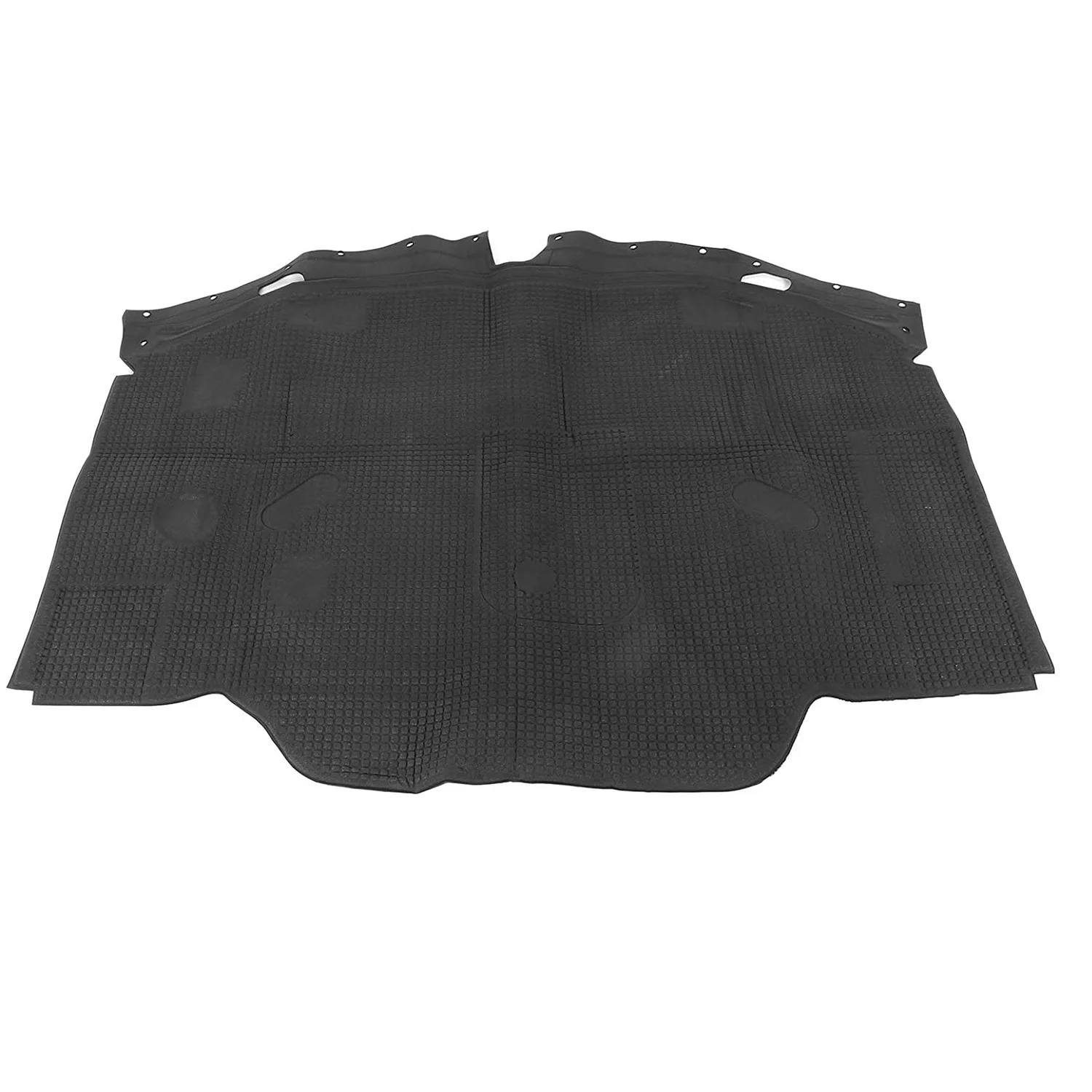 

#789B Car Hood Insulation Pad for Mercedes Benz R129 SL320 500SL 600SL 1296802025 (Black)