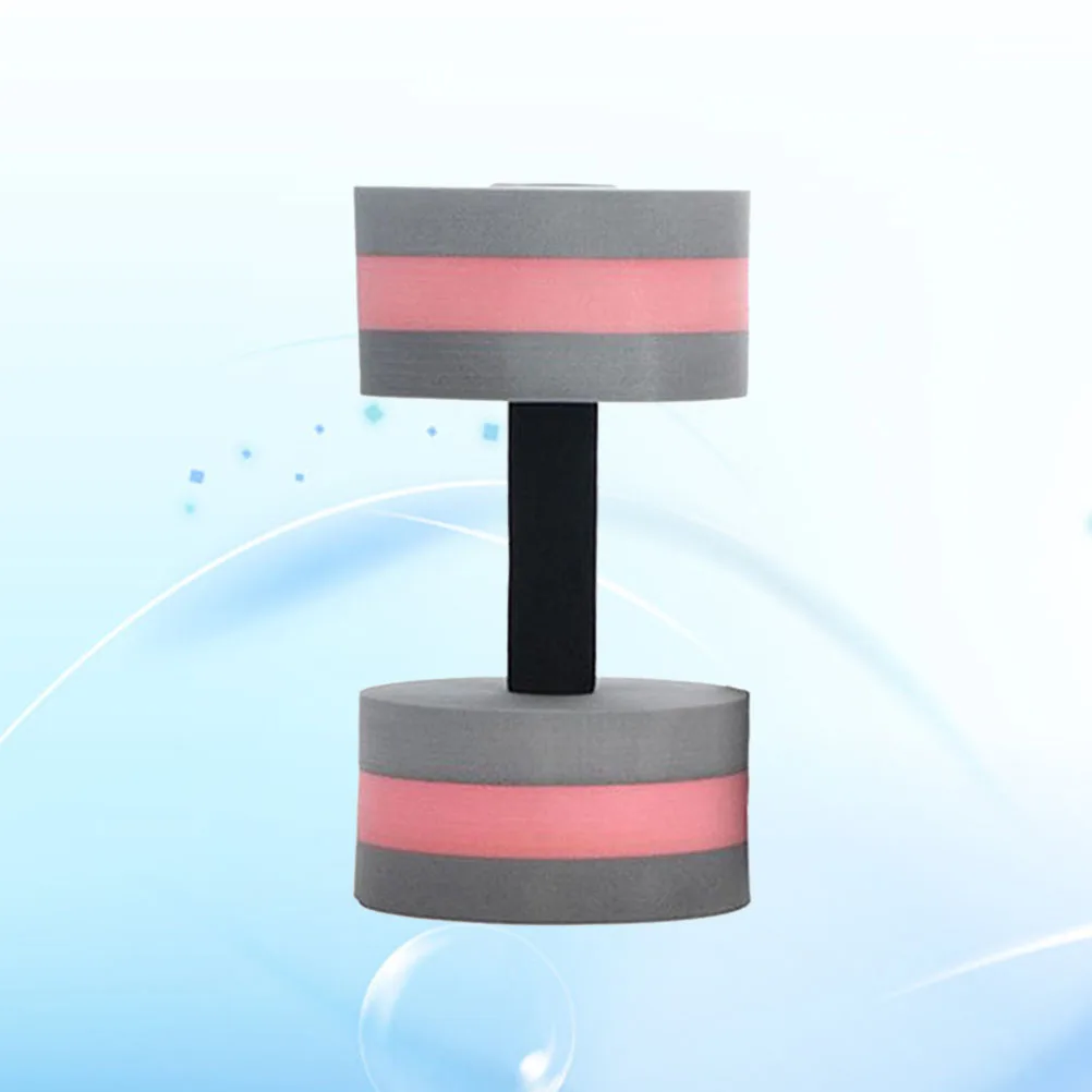 

2pcs Eva Floating Water Swimming Pool Yoga Aqua Sports Buoyant Exercise Dumbbell For Men Women Kids Gray Red Eva Dumbbell For