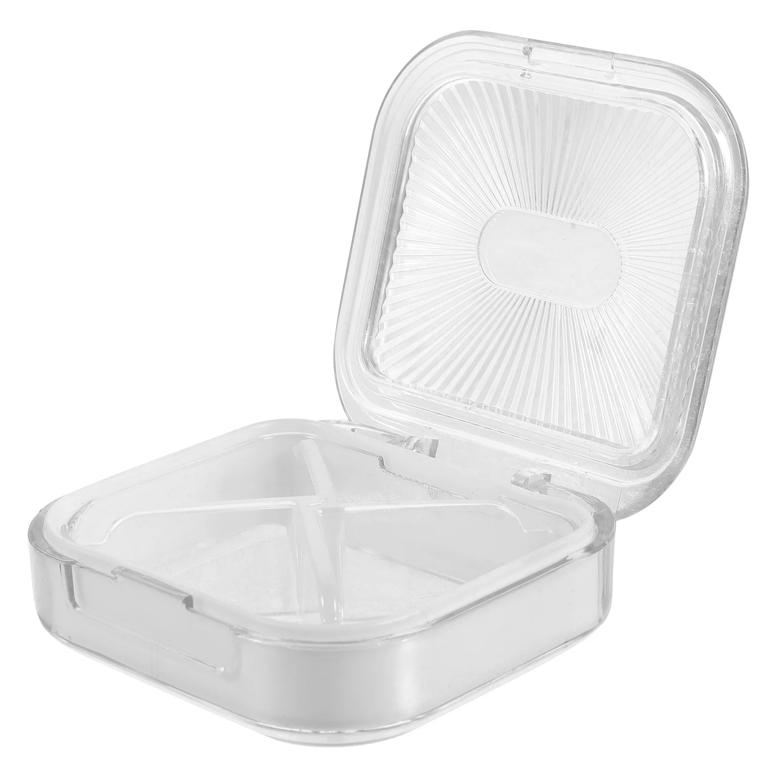 

Retainer Case Plastic Denture Box Portable Travel Storage For Mouthguard False Teeth Holder Camping Business Trip Lightweight