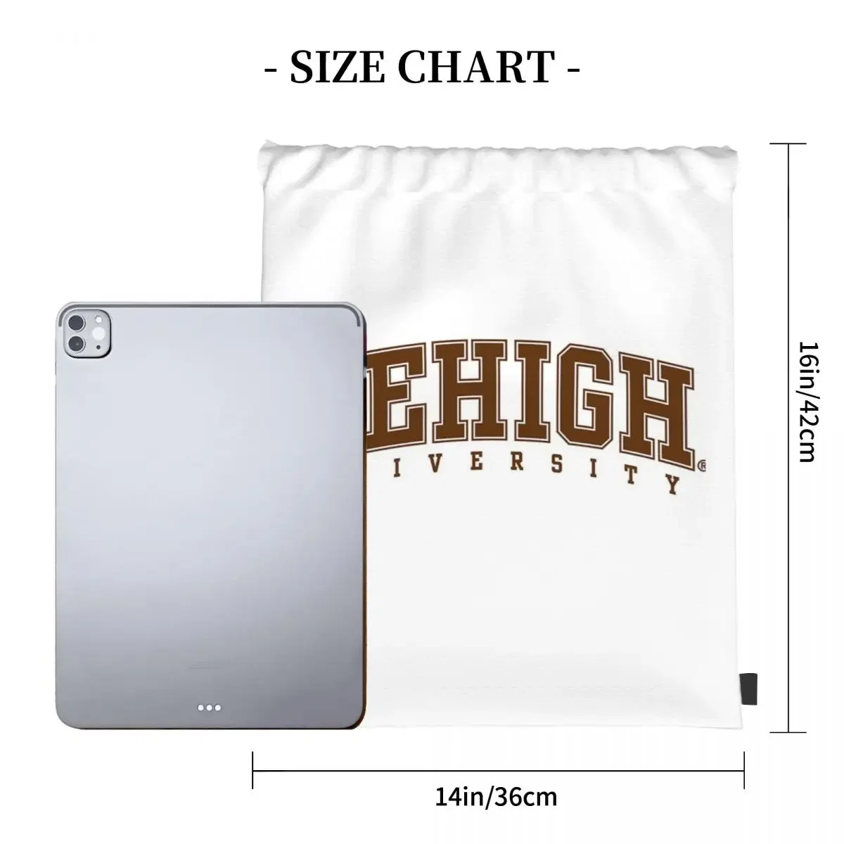 Lehigh University Backpacks Fashion Portable Drawstring Bags Drawstring Bundle Pocket Sundries Bag Book Bags For Travel Students