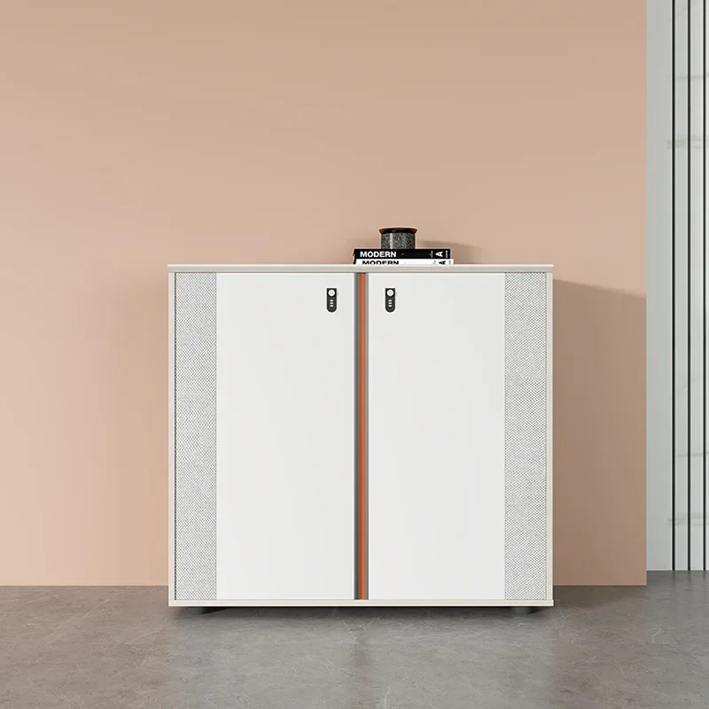 HYS document display cabinet boss table background cabinet wooden office furniture office book storage cabinet