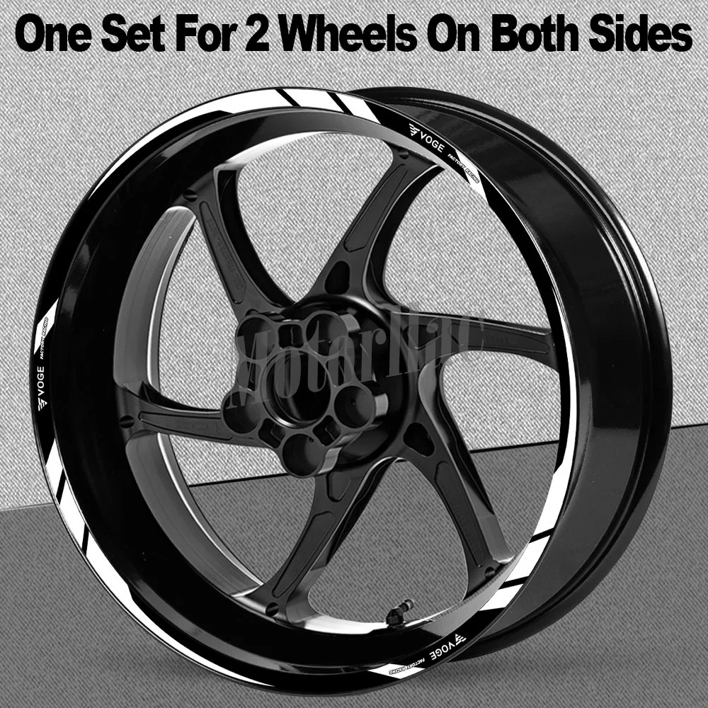 Für Voge 300/500/650DS 500AC GP200/500R Lx300ac Reflektierender Motorrad-Felgenaufkleber Streifenaufkleber Zubehör Wasserdicht – Detail 2