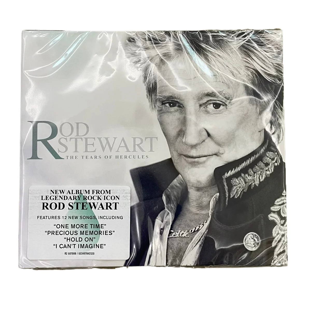 En stock: CD Rod Stewart The Tears of Hercules, álbum de pop rock contemporáneo para adultos, nuevo sellado, grabado en estudio 2021