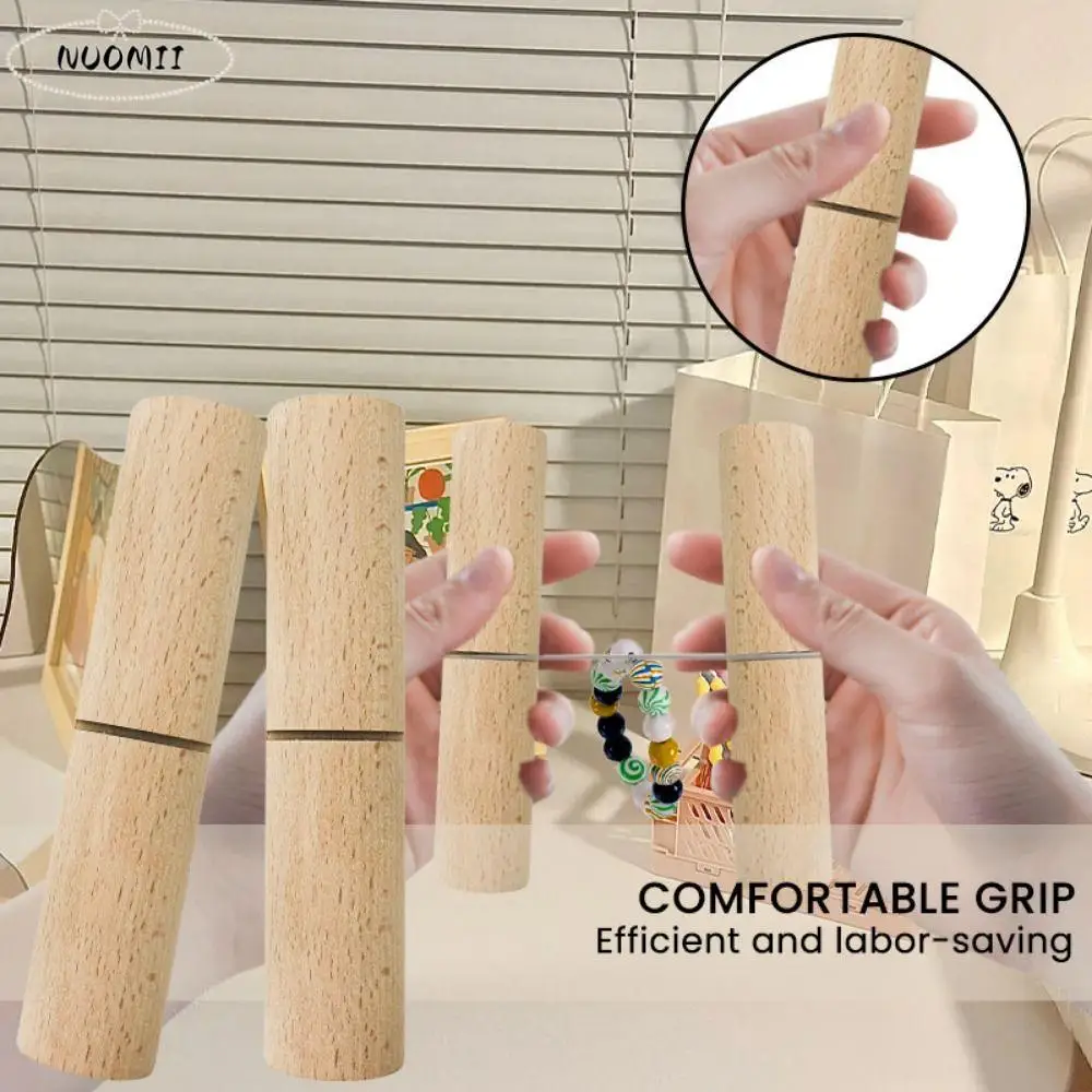 

2Pcs Ergonomic Design Knot Tightener Set Quick Tightening Smooth Surface Bead Securing Tools Easy To Use Effort Saving