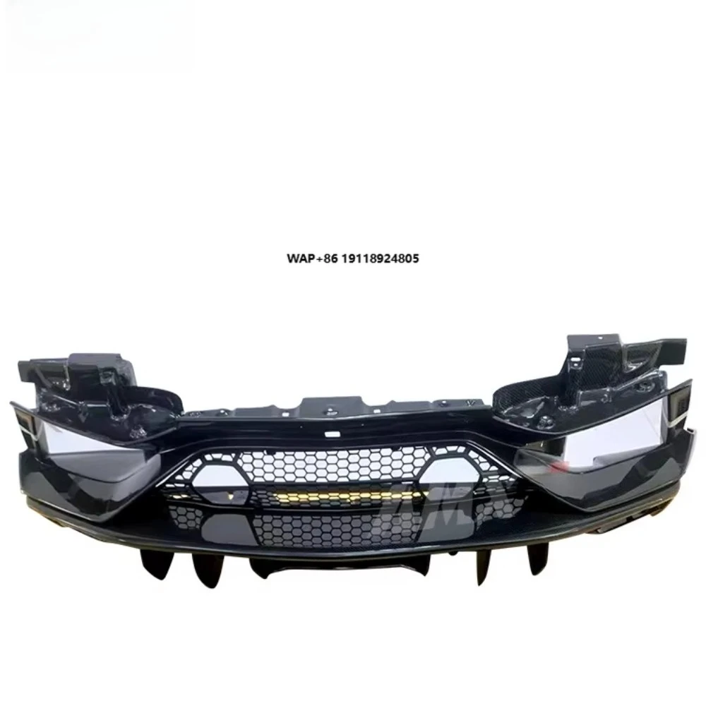 High Quality Fast Delivery Whole Sale Price Dry Carbon Fiber SVJ Rear Bumper for  Aventador LP700 LP720