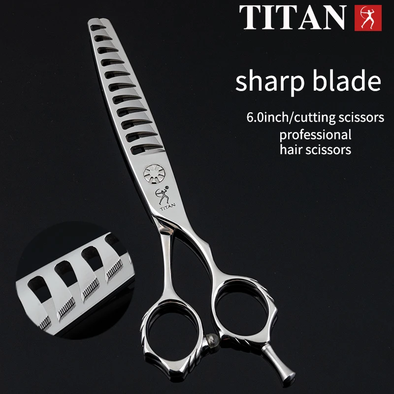 

TITAN professional hair scissors hairdressing cutting barber scissors hair japan vg10 steel 6inch high-end salon tool