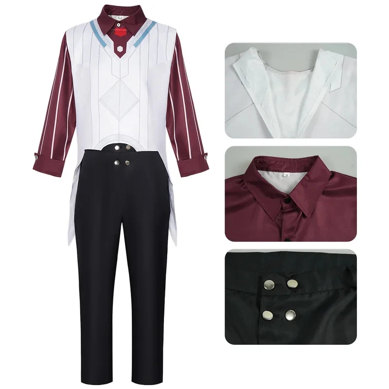 

Game LOL Men Uniform Costume Arcane Season 2 Viktor Cosplay Plus Size Christmas FD1;6