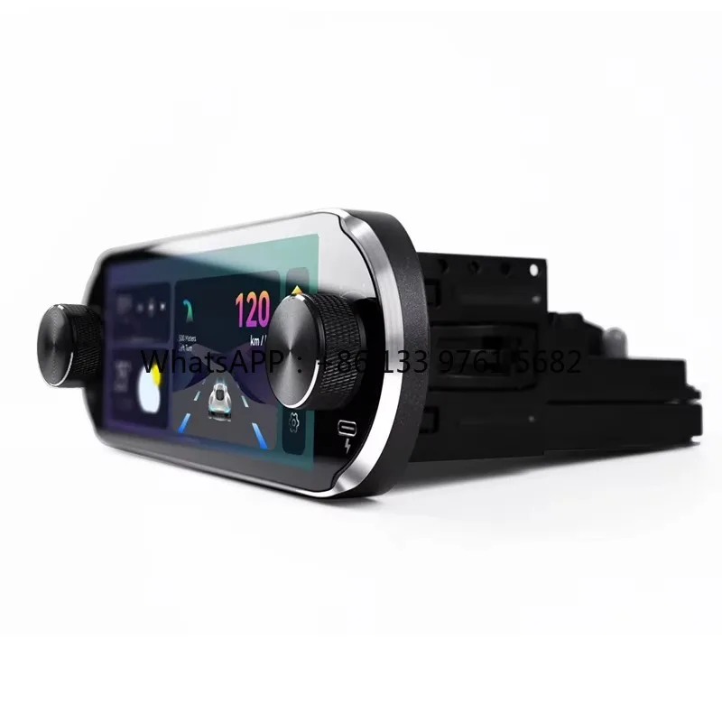 �y�Z�[�����z6.86 �C���` C1 �N���V�b�N�J�[���W�I 1din �X�e���I�}���`���f�B�A Bluetooth �v���[���[�f�W�^�� FM �I�[�f�B�I���y�_�b�V�� AUX ���̓��j�o�[�T��