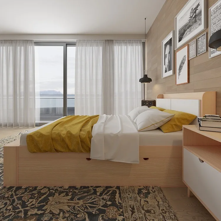 Imagen 4: #   Conjunto Completo de Muebles para Habitaciones de Hotel Moderno, Panel de Dormitorio