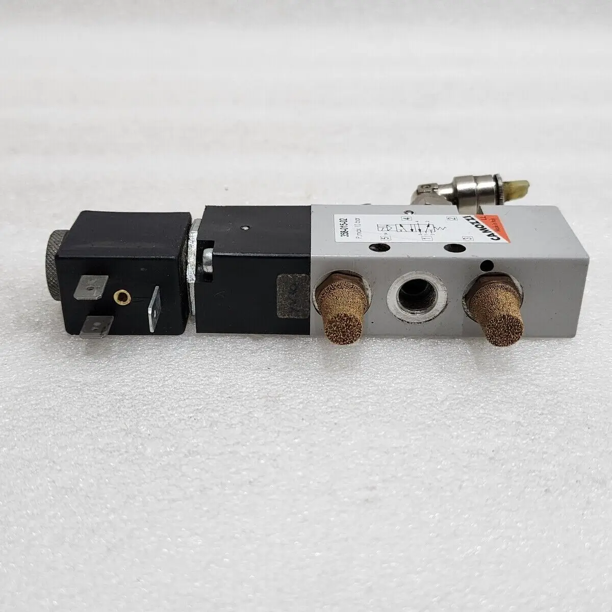 CAMOZZ  358-015-02 Electropneumatic Valve 5/2 1/8 Sol Spring | Camozzi