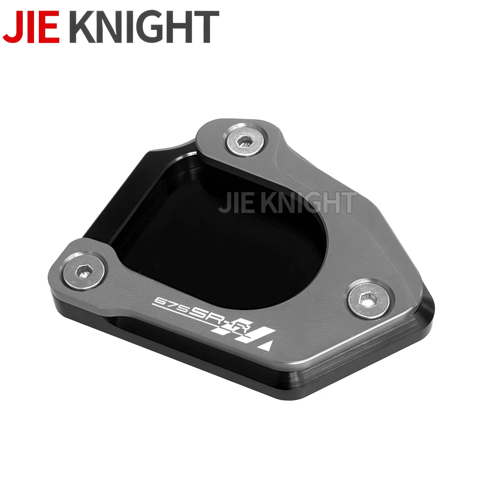 Fit For 675SR 675SRR 675 SR 675SR-R 2024 2025 Motorcycle AccessoriesCNC Kickstand Sidestand Stand Extension Enlarger Pad