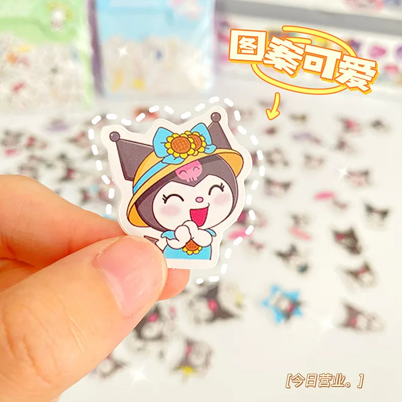 

Cute Sanrio Cinnamoroll Planner Stickers Cartoon Cute Creature Sticker Material Package Children's DIY Stationery Stickers