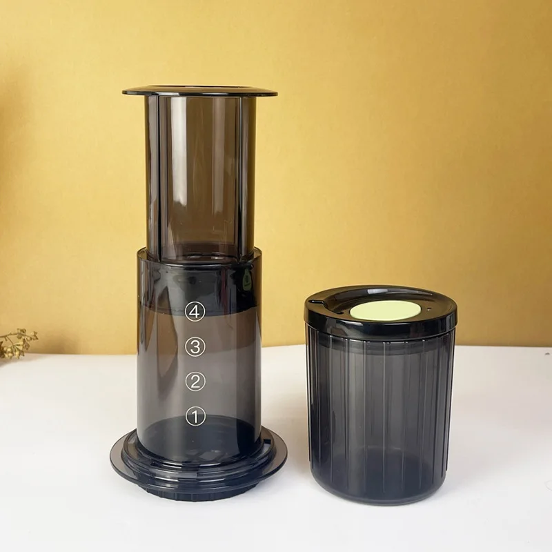 Paperless Portable French Press Coffee Maker Hand Press Drip Filter Manual Coffee Tool