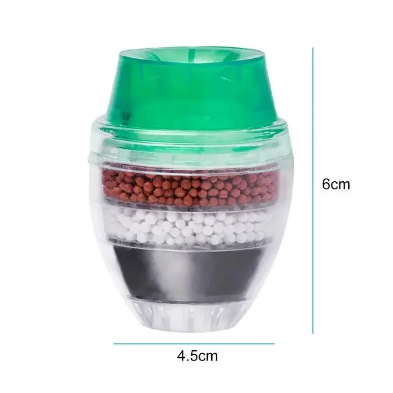 Multi-layer Household Water Purification Filter Faucet Splash Proof Sprinkler Watersaving Device Kitchen Tap Water Filter Nozzle