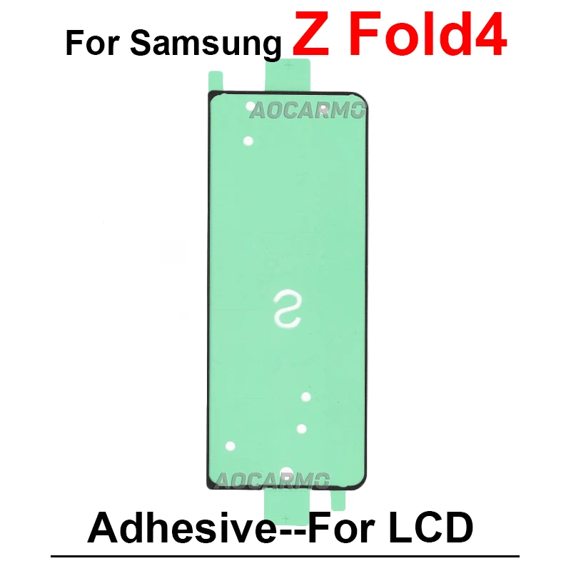 Back Cover Adhesive For Samsung Galaxy Z Fold 4 Fold4 F936 LCD Front Sticker Fullset Tape Glue