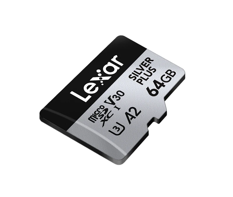 Lexar SILVER PLUS microSD-Karte SDXC UHS-I A2 V30 U3 205MB/s 1366X TF-Karte 64GB 128GB 256GB 512GB 1TB für DJI Drohne 4K Video – Detail 19
